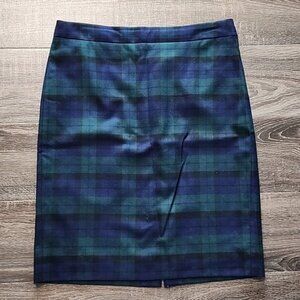 🦜 J.Crew plaid Pencil skirt 🦜
